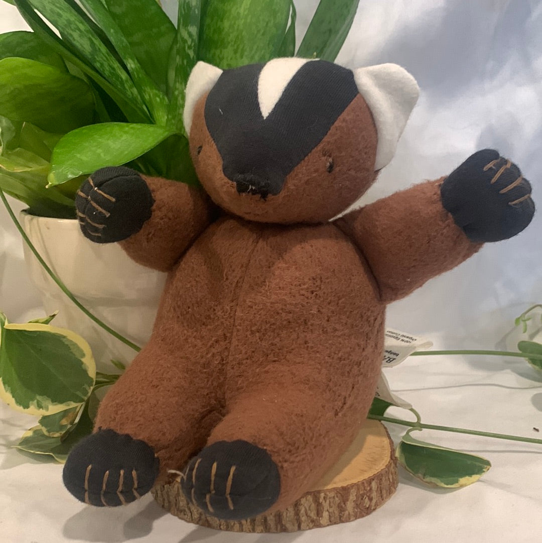 Badger Plush