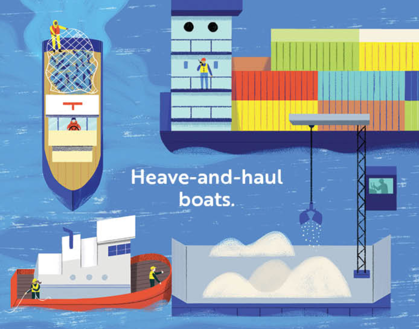 Go, Boats, Go!: Boat books for toddlers 1-3