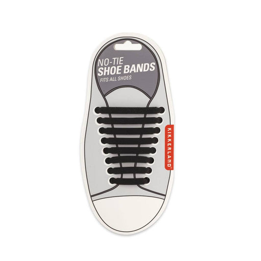 Black No-Tie Shoe Bands