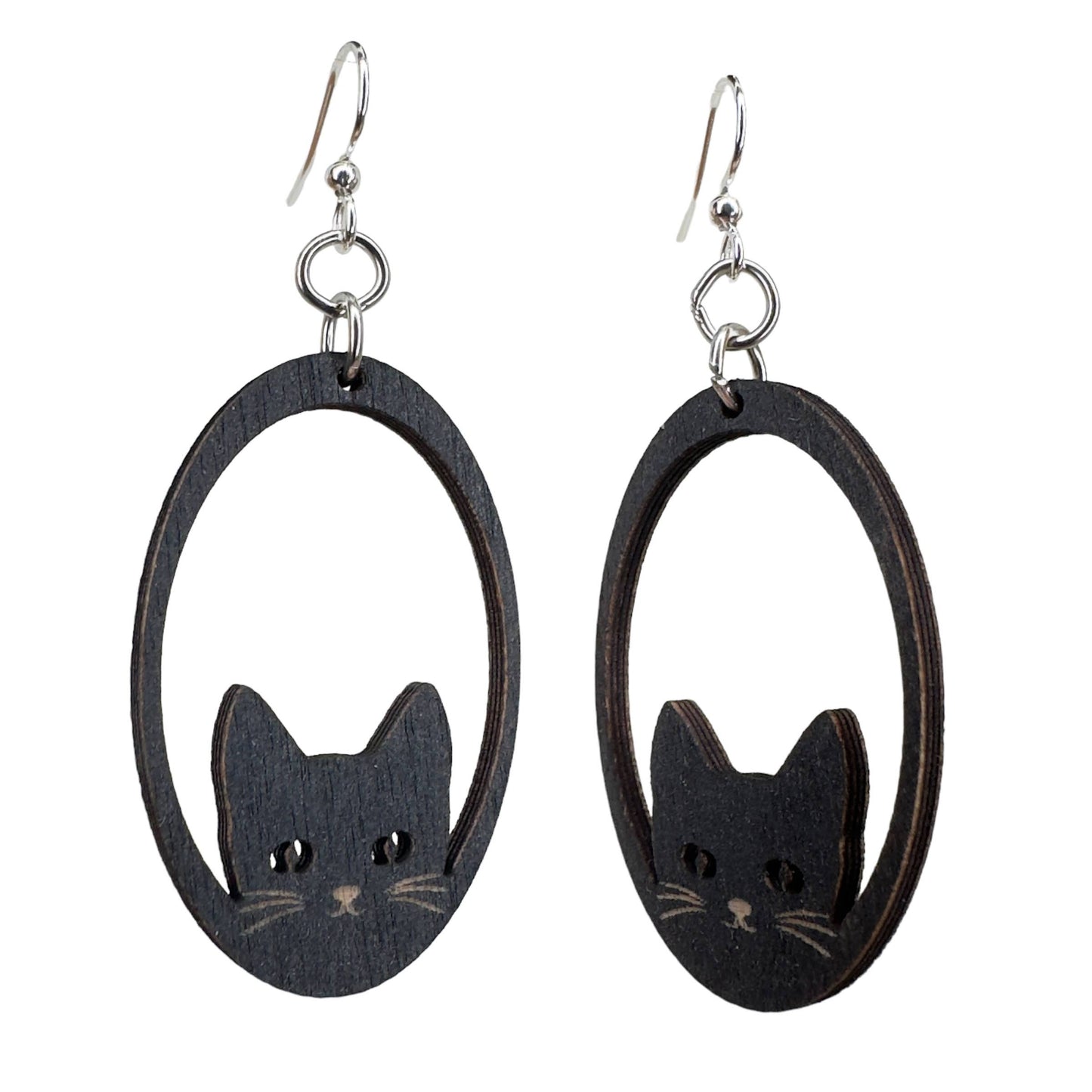 Sneaky Cat Earrings