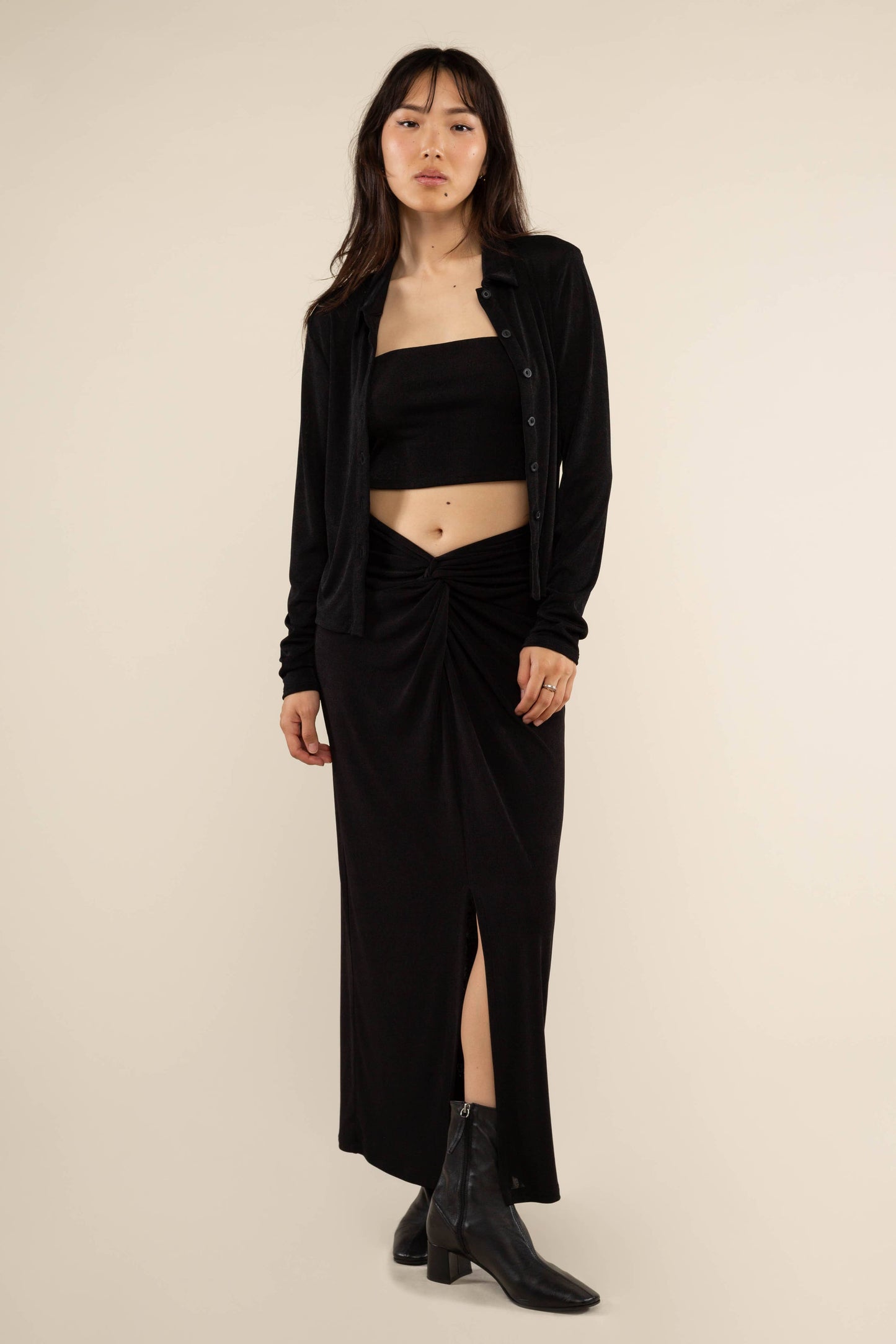 Gaia Front Twist Skirt