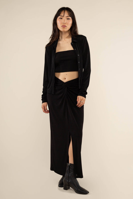 Gaia Front Twist Skirt