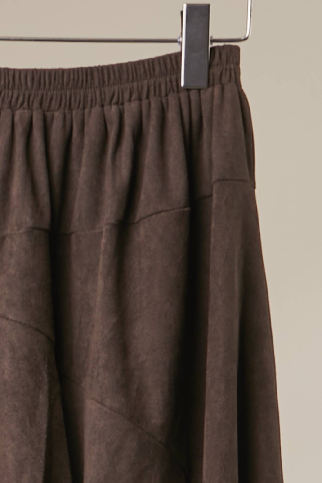 Boho Layered Lace Hem Midi Skirt