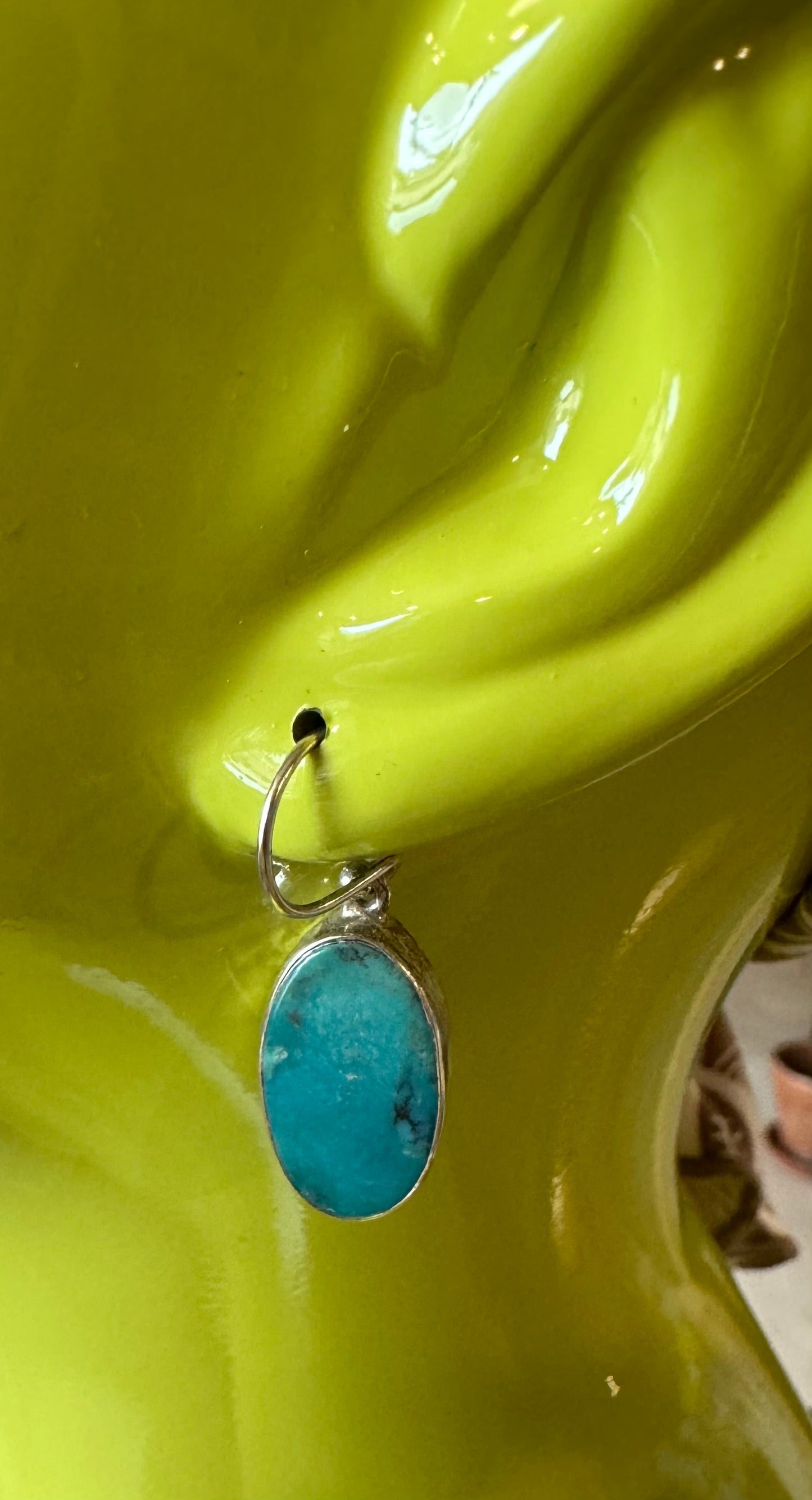 Gemstone Hanging Earrings