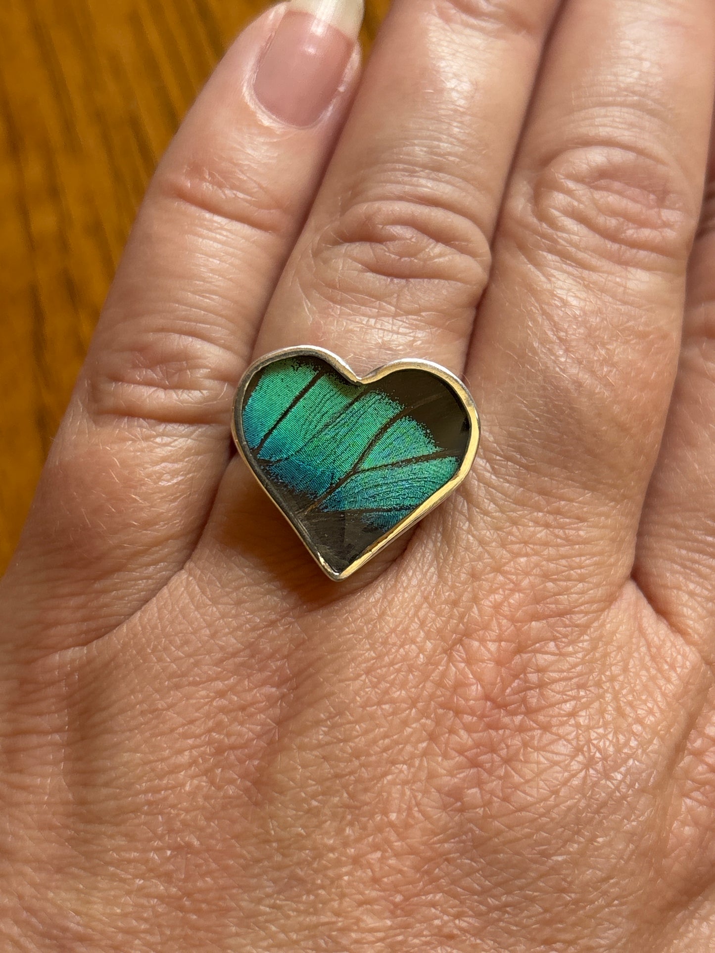 Butterfly Wing Rings | Adjustable