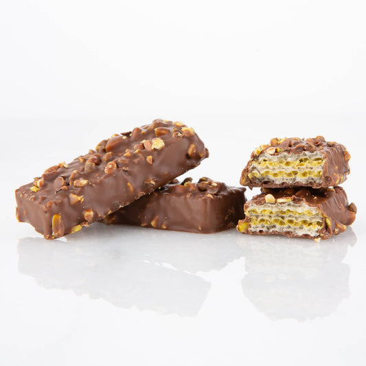Dubai Chocolate Waffers Bite Size Pieces