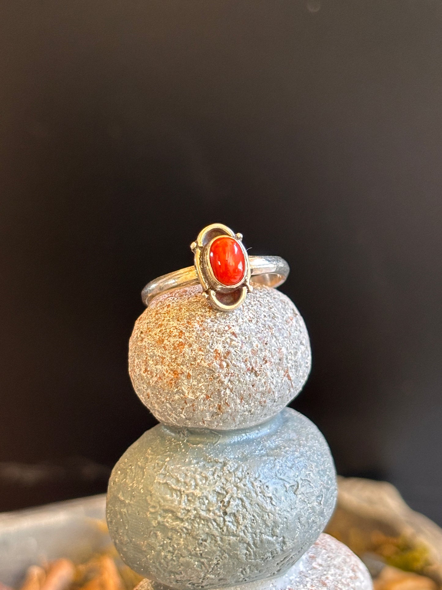 Coral Ring | Size 7.5