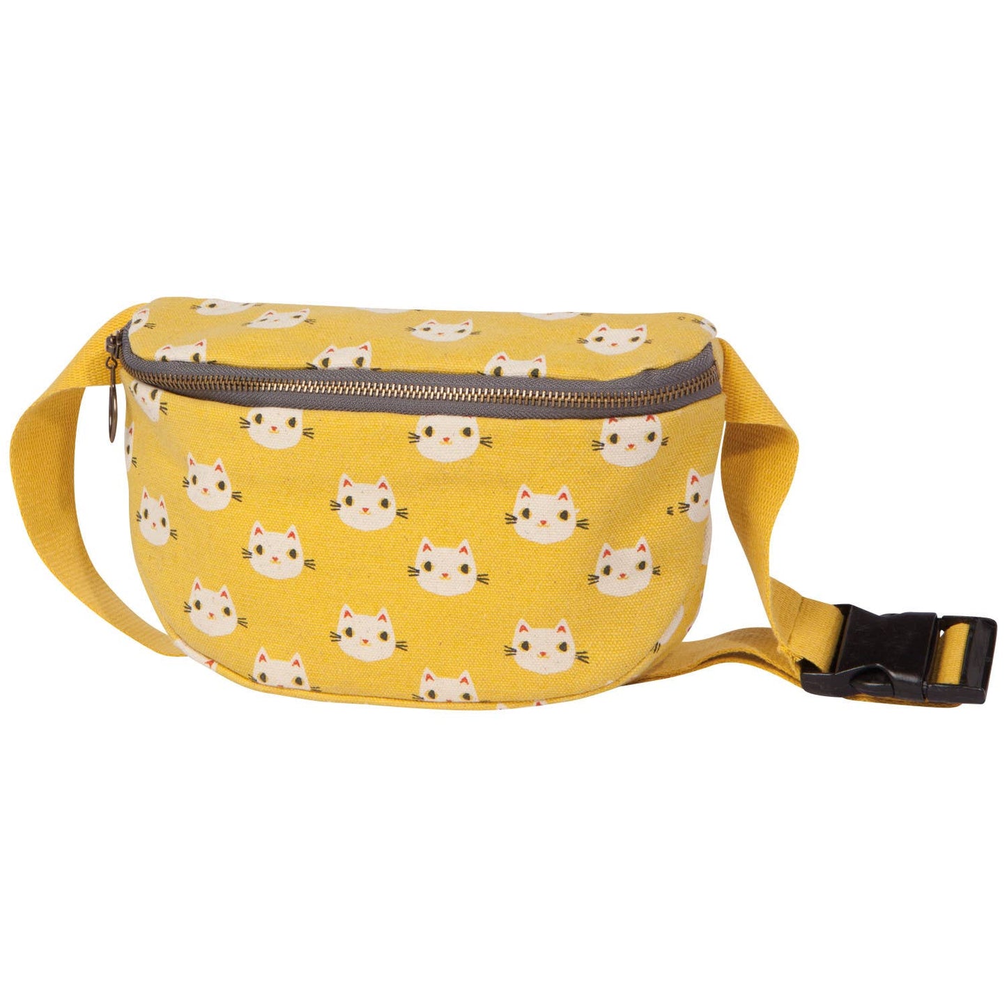 Meow Cats Cotton Hip Bag Adjustable Strap