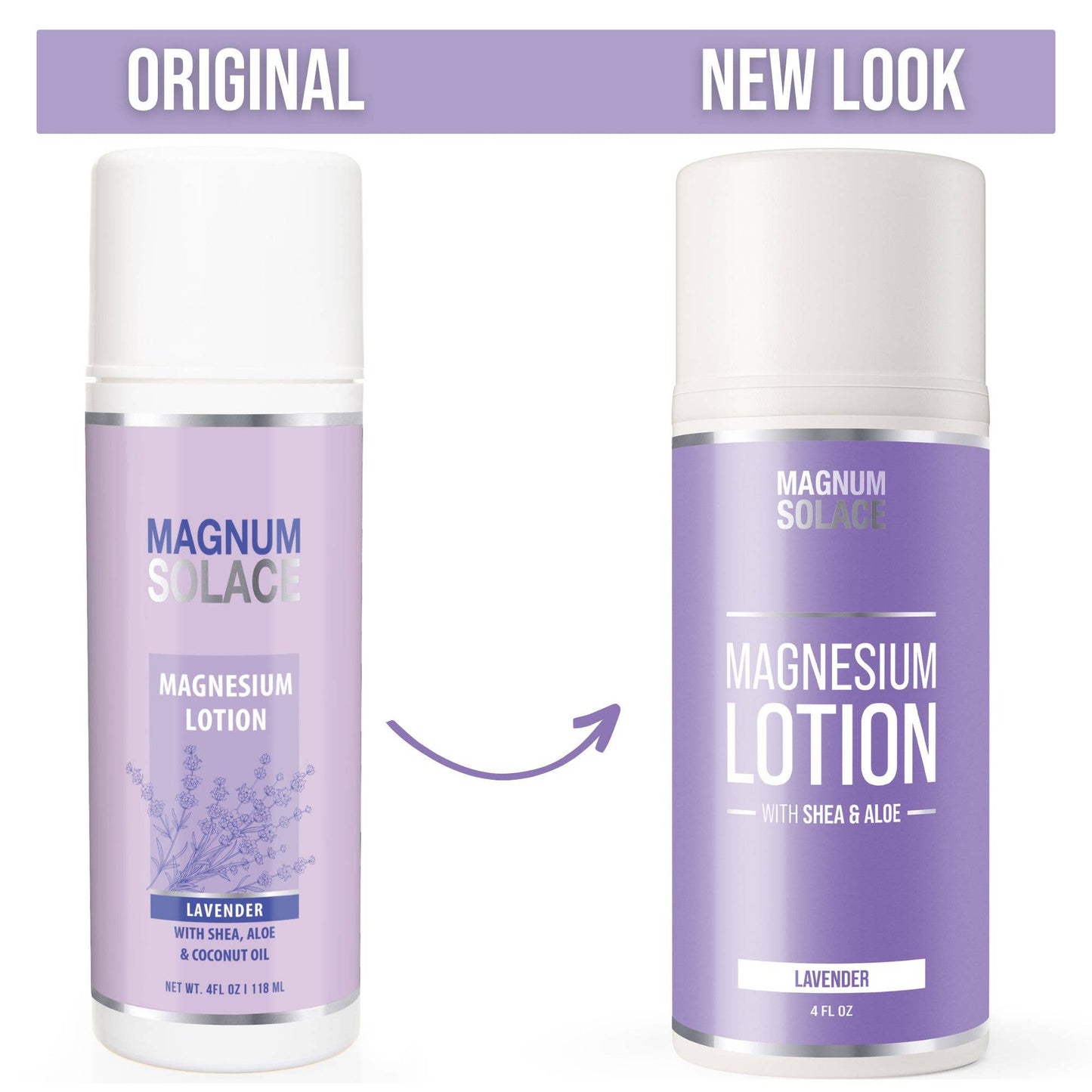 Magnesium Lotion - Lavender, Aloe, Shea and Coconut Oil