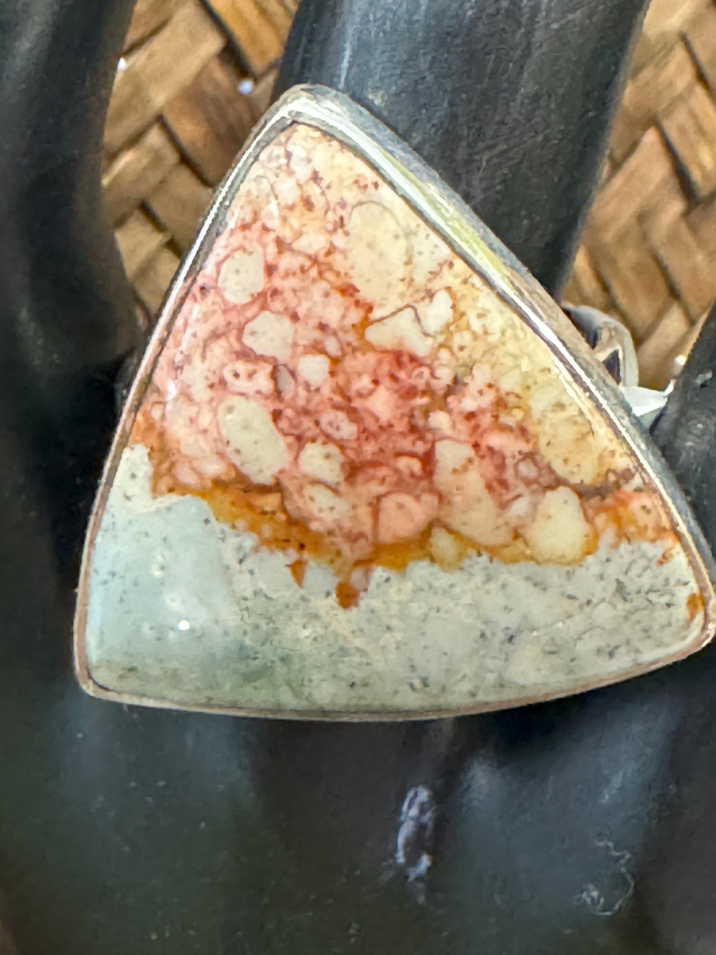 Picture Jasper Ring | Adjustable