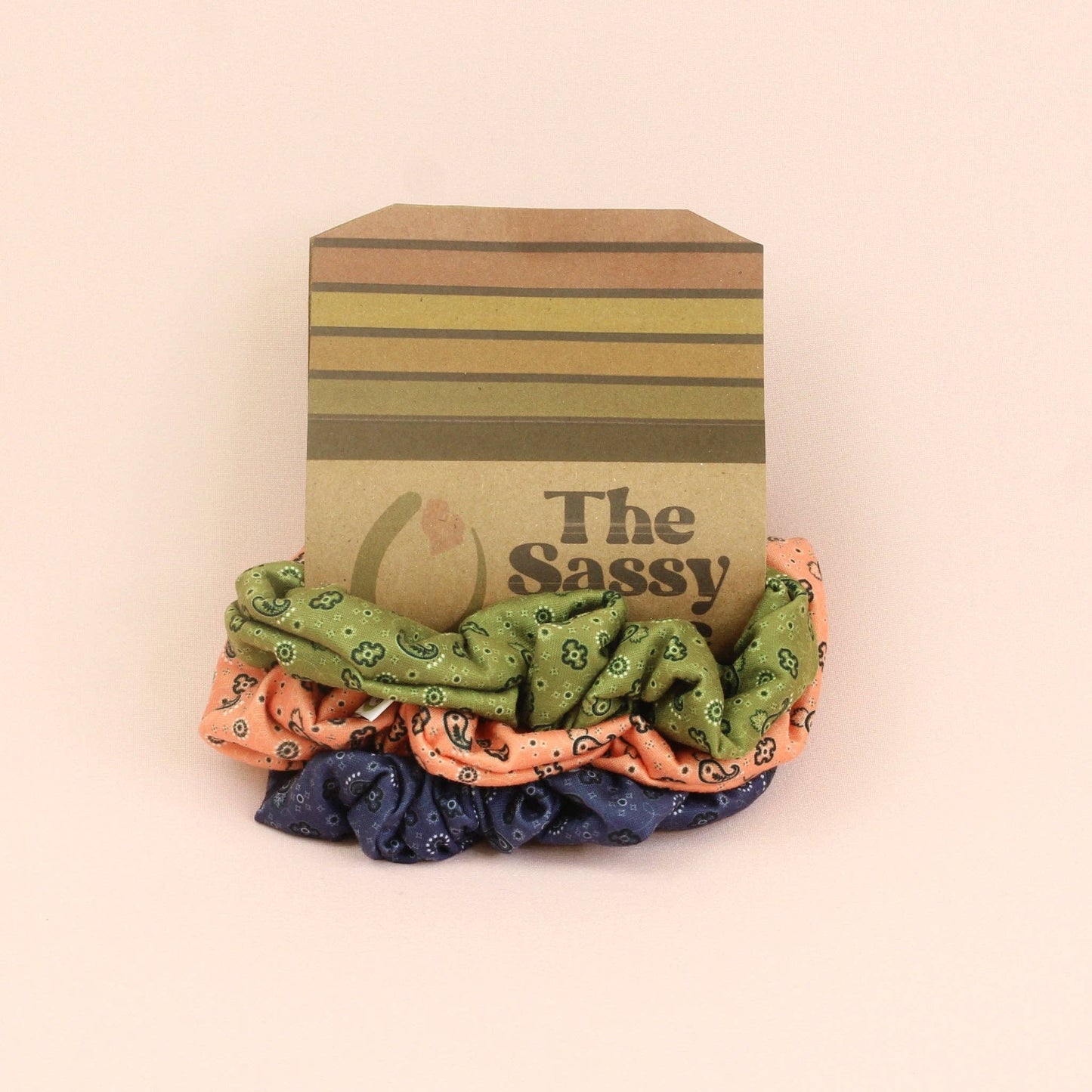 Bandana Pattern Scrunchie Pack