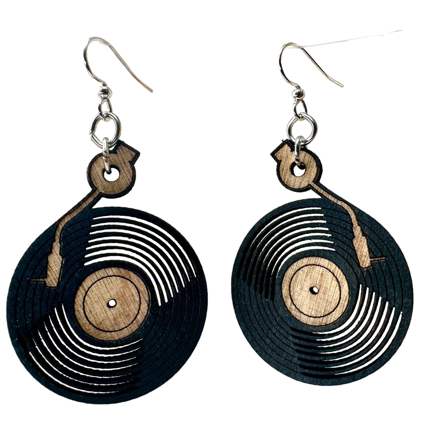Vinyl Record Earrings #1818