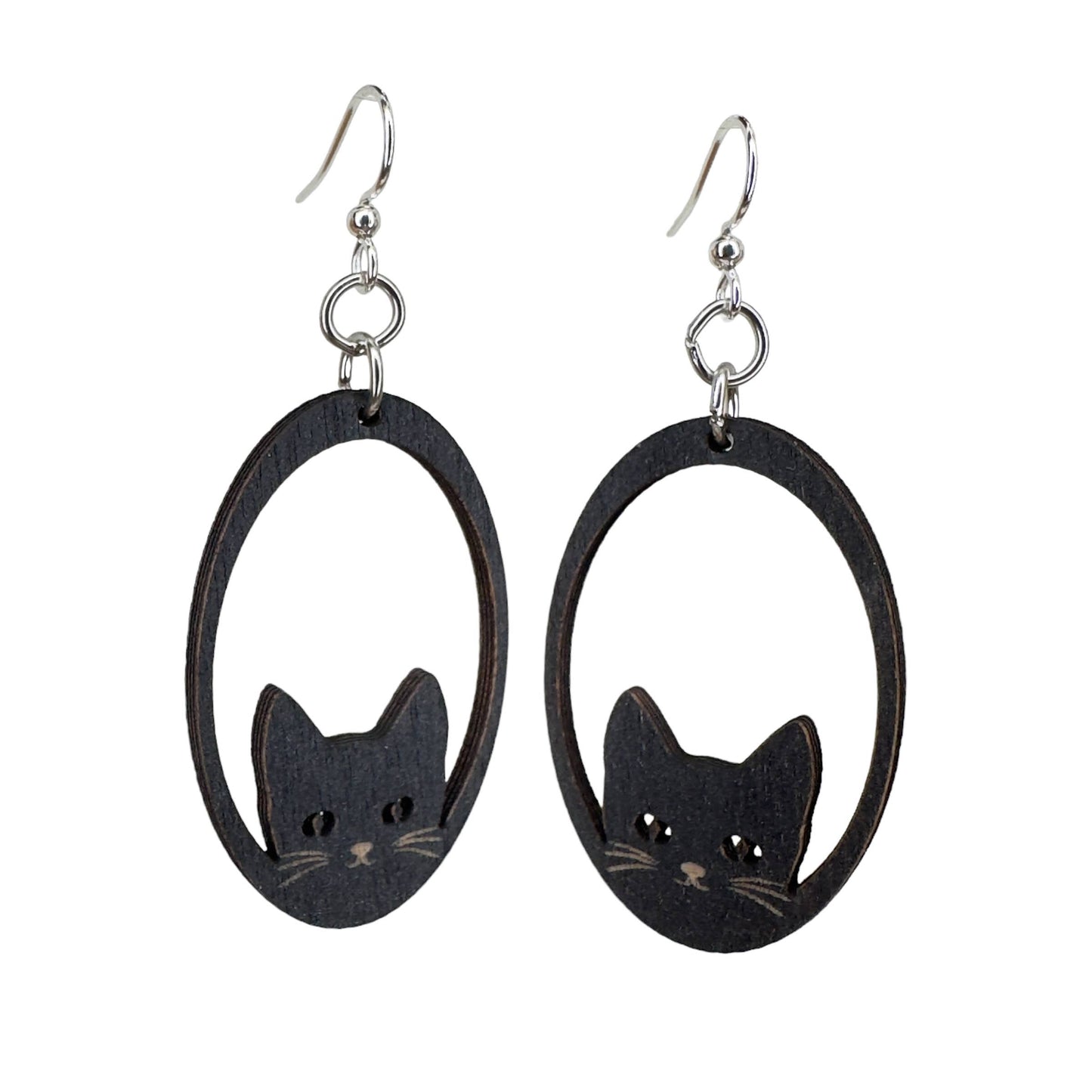 Sneaky Cat Earrings
