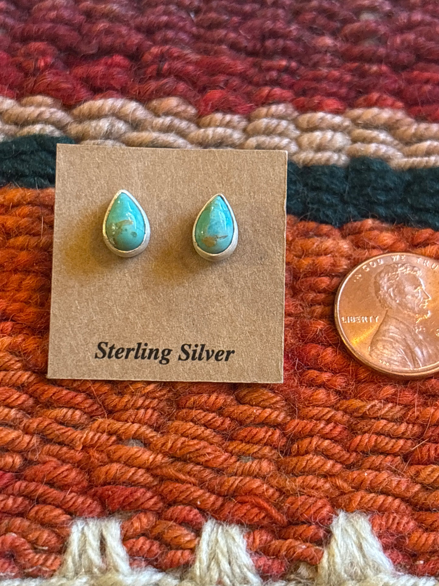 Mojave Turquoise Stud Earrings