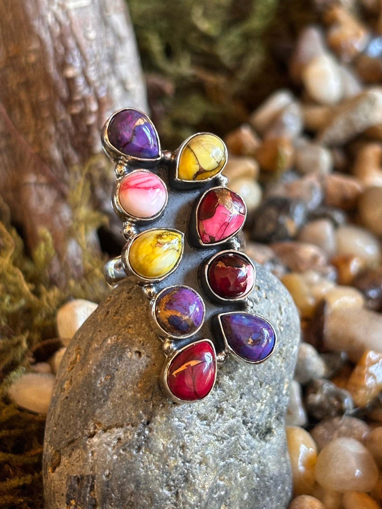 Multi-Stone Ring | Size 9.25