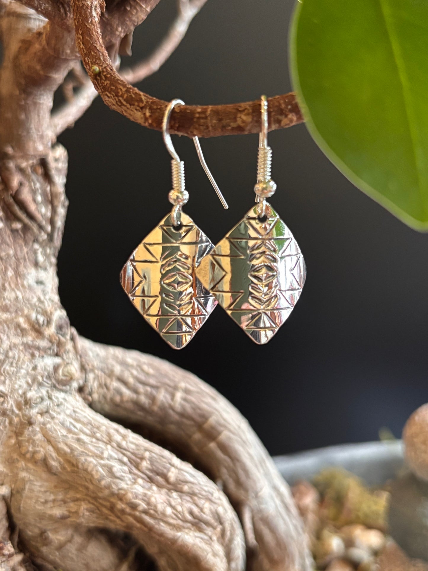 Navajo handmade Earrings by Felicia Etcitty