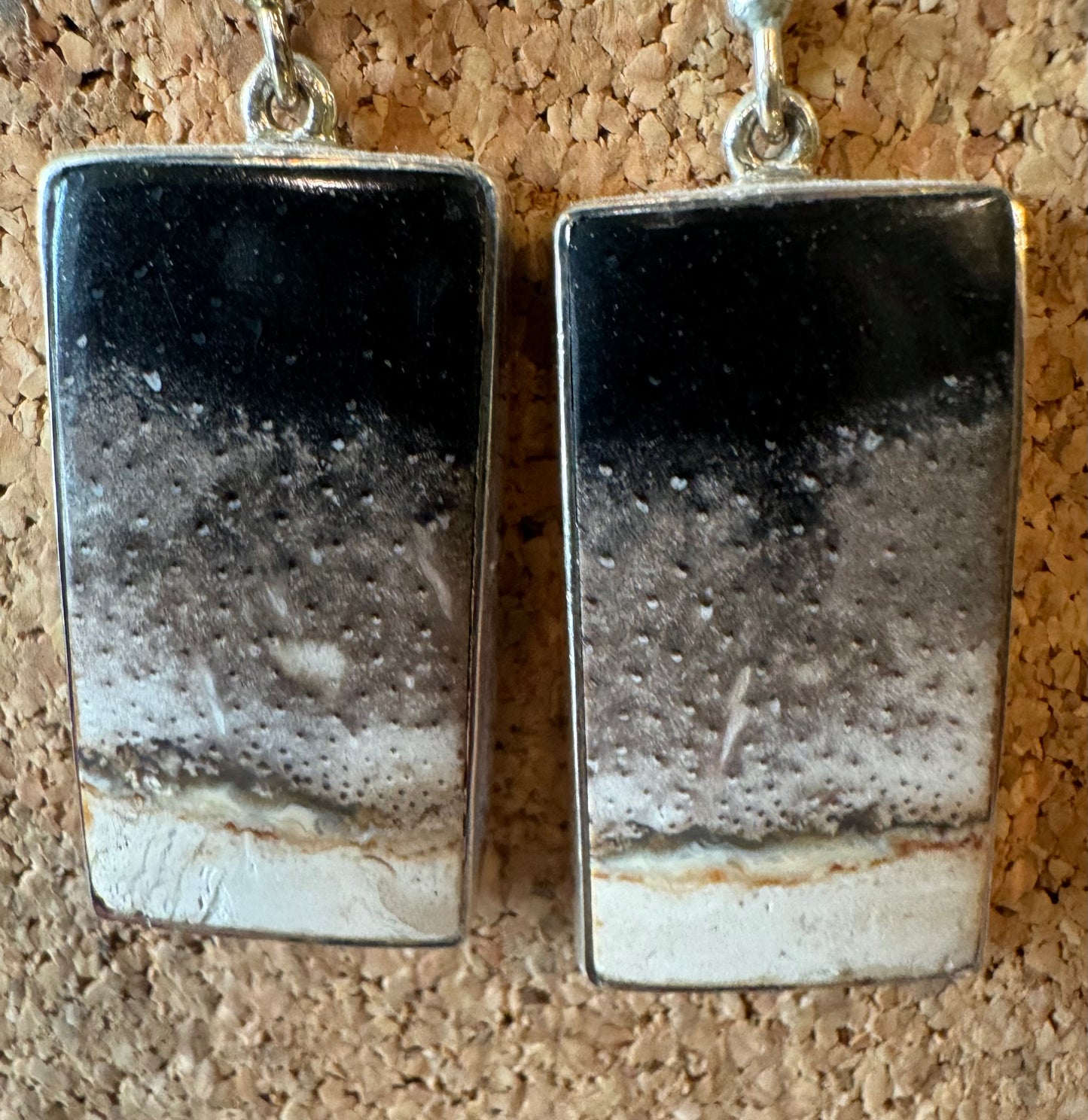 Gemstone Hanging Earrings