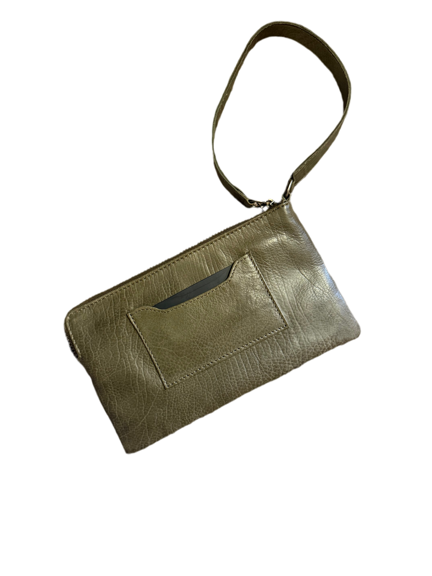 Diamond Leather Wristlet | Latico