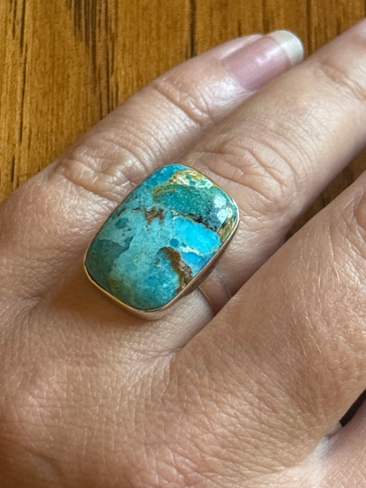 Kingman Turquoise Ring | Size 9