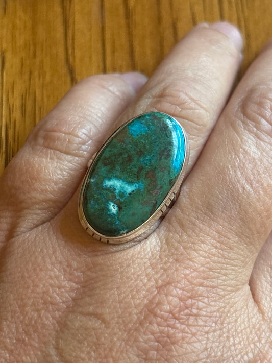 Chrysocolla Ring | Size 9