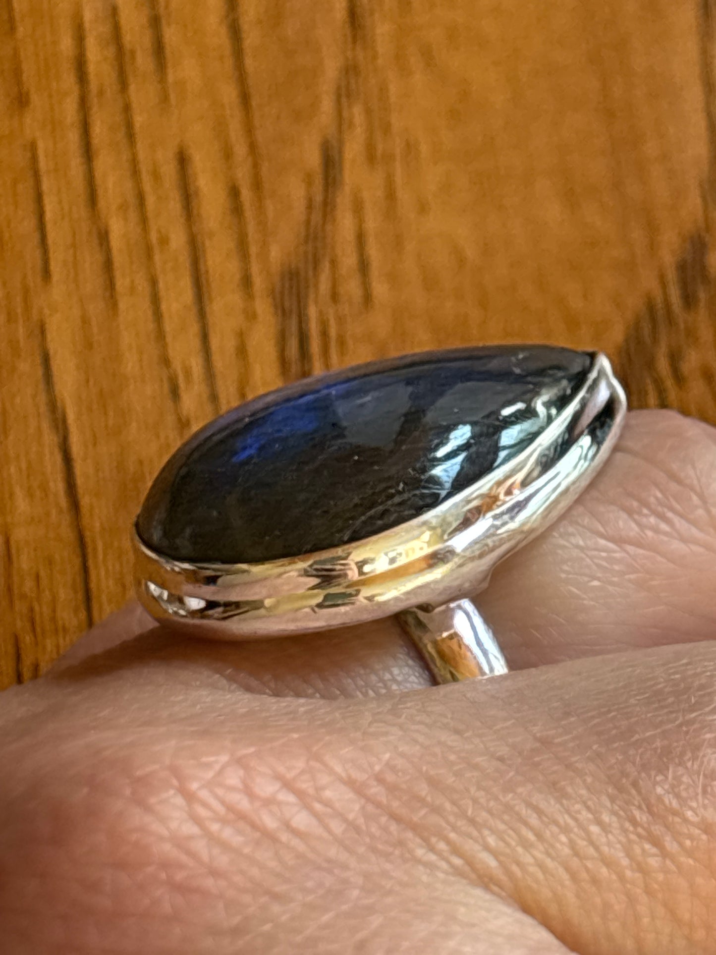 Labradorite Ring | Size 8