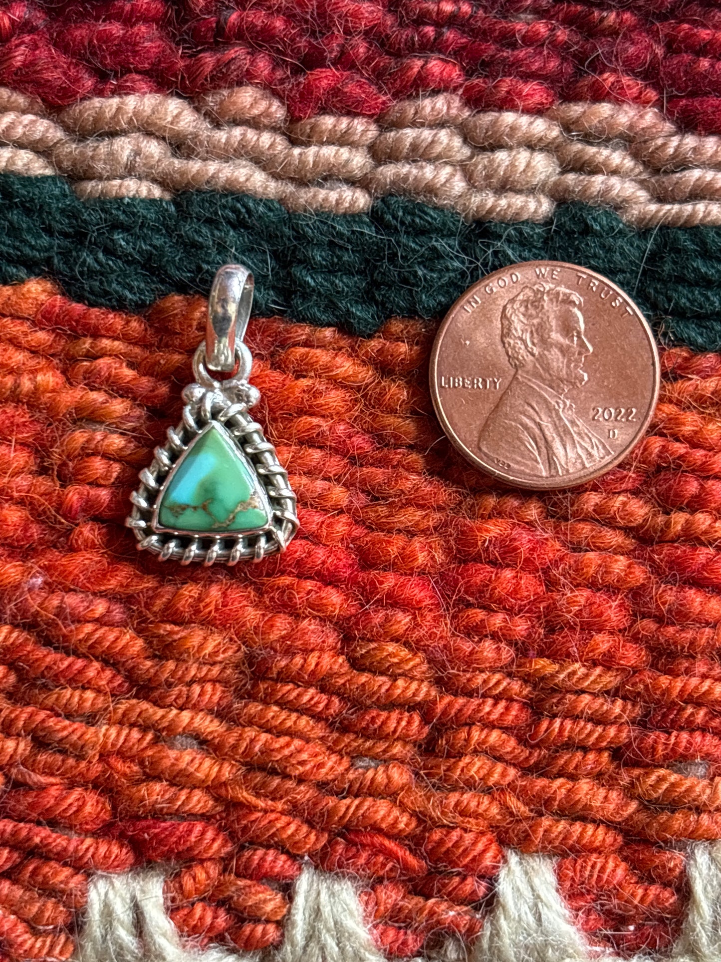 Tiny Sonoran Gold Pendant