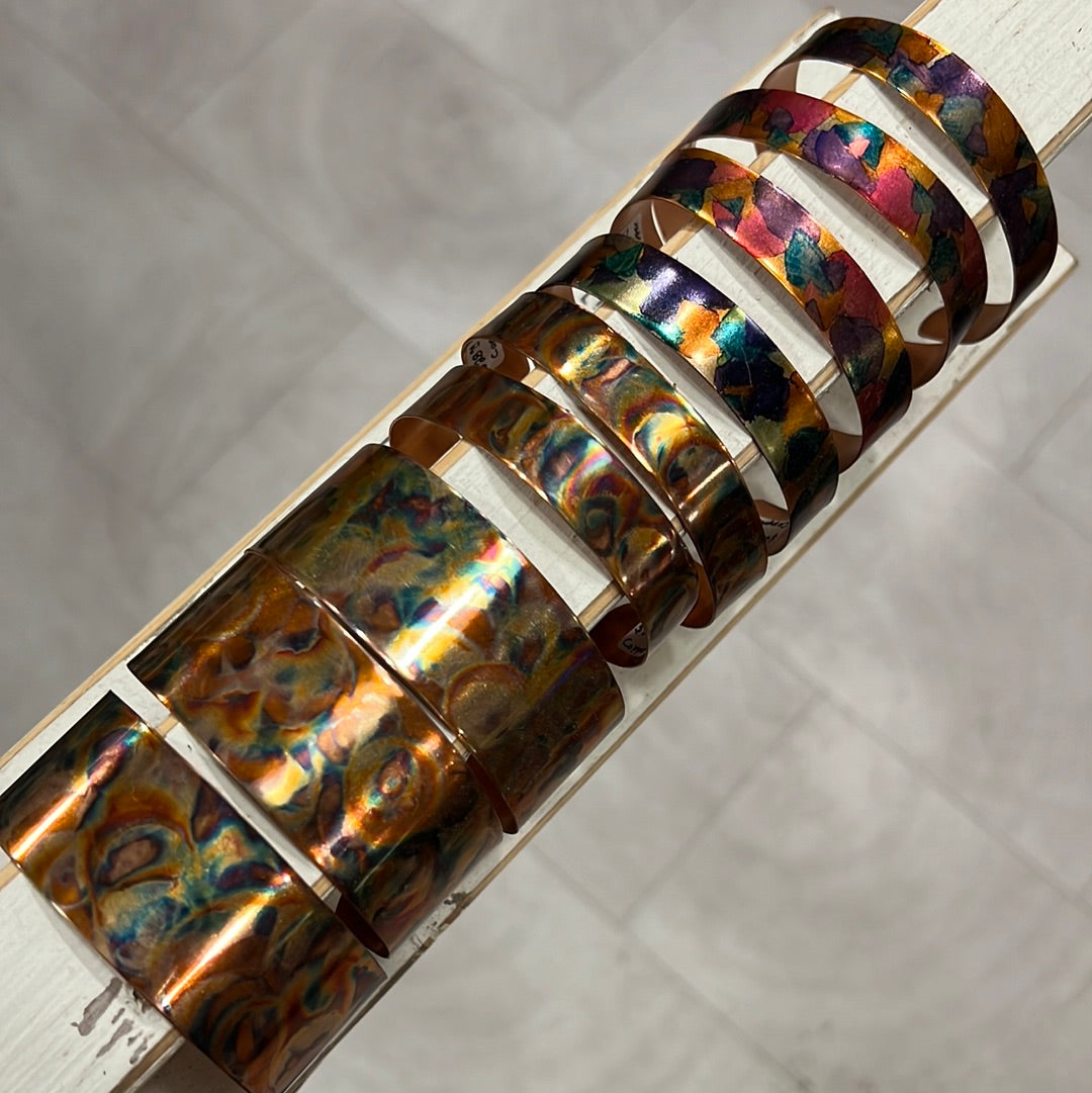 Copper Heated Bracelets