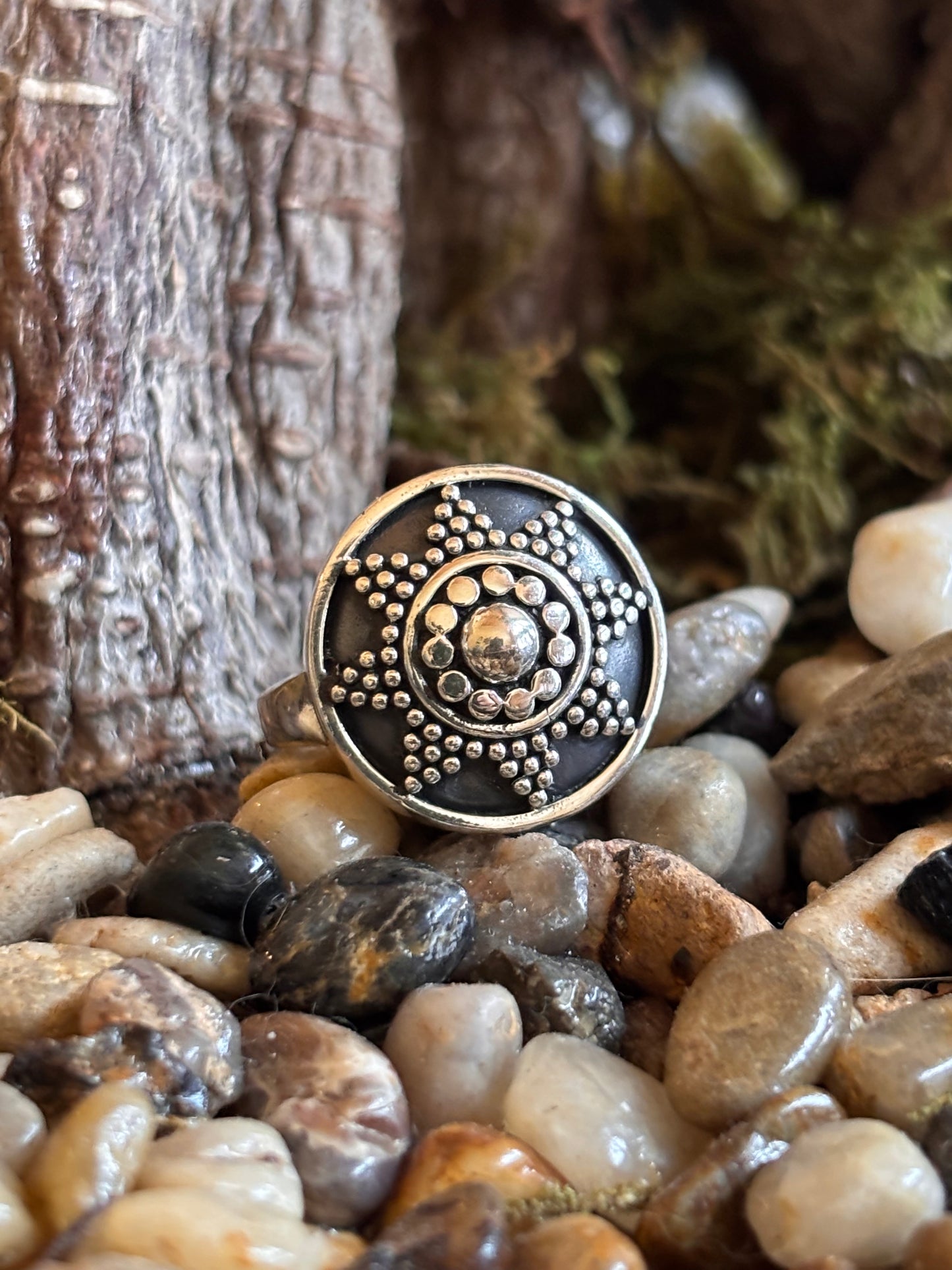 Sunny Silver Ring