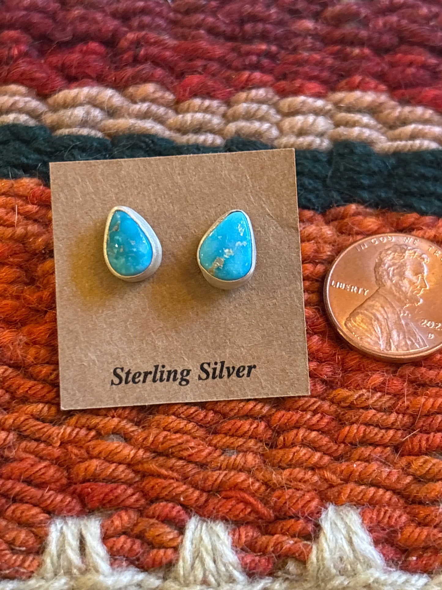 Blue Ridge Turquoise Stud Earrings