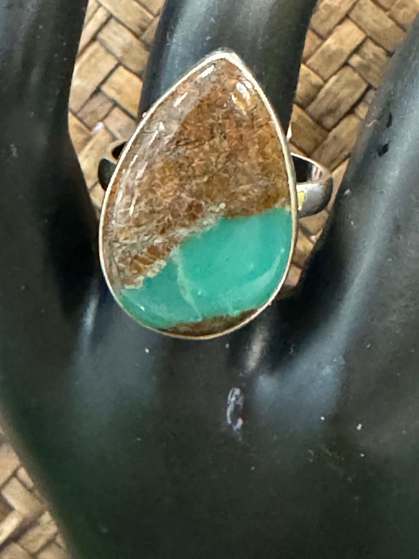 Chrysoprase Ring | Size 9