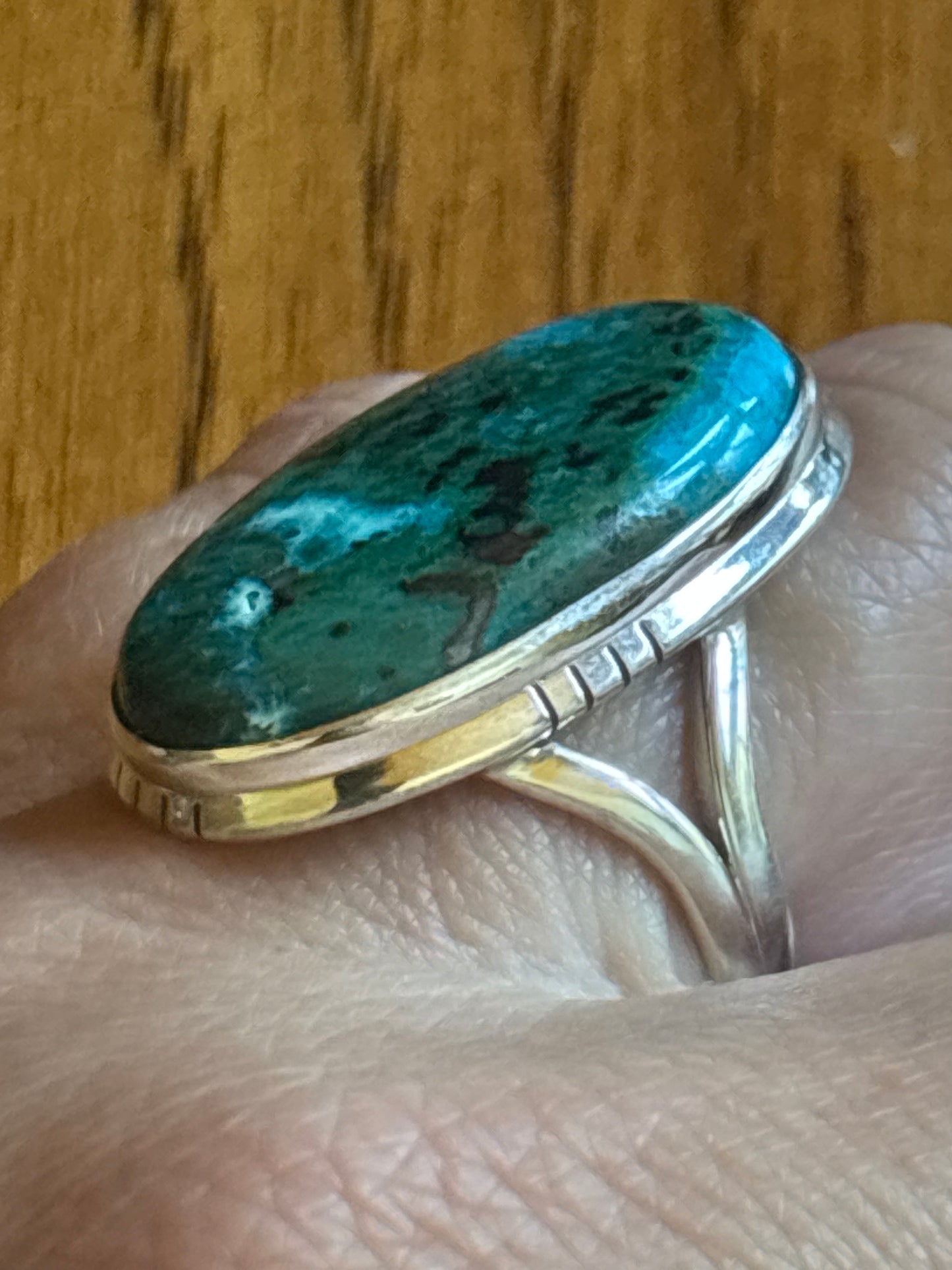Chrysocolla Ring | Size 9