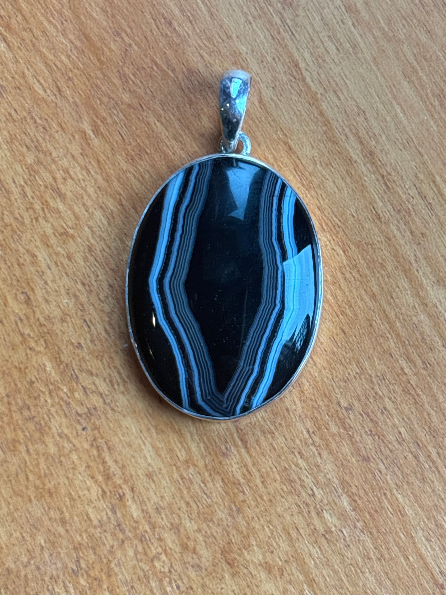 Banded Agate Pendant