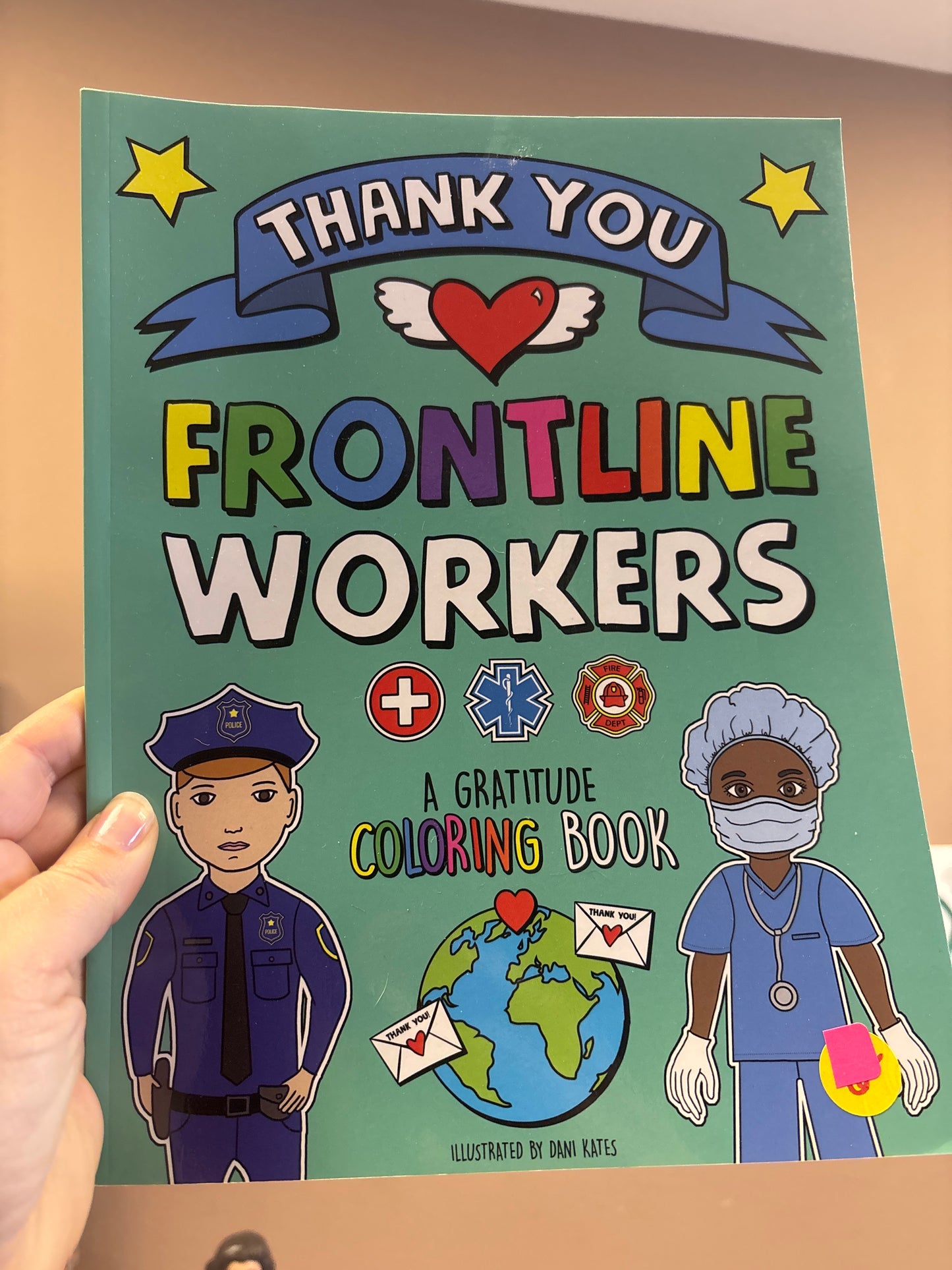 Front Line Workers Coloring Book