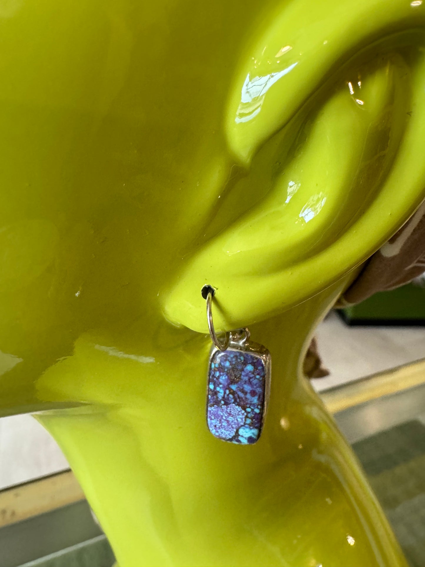 Gemstone Hanging Earrings