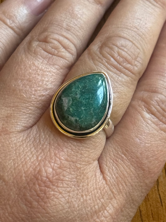 Chrysocolla Ring | Size 10