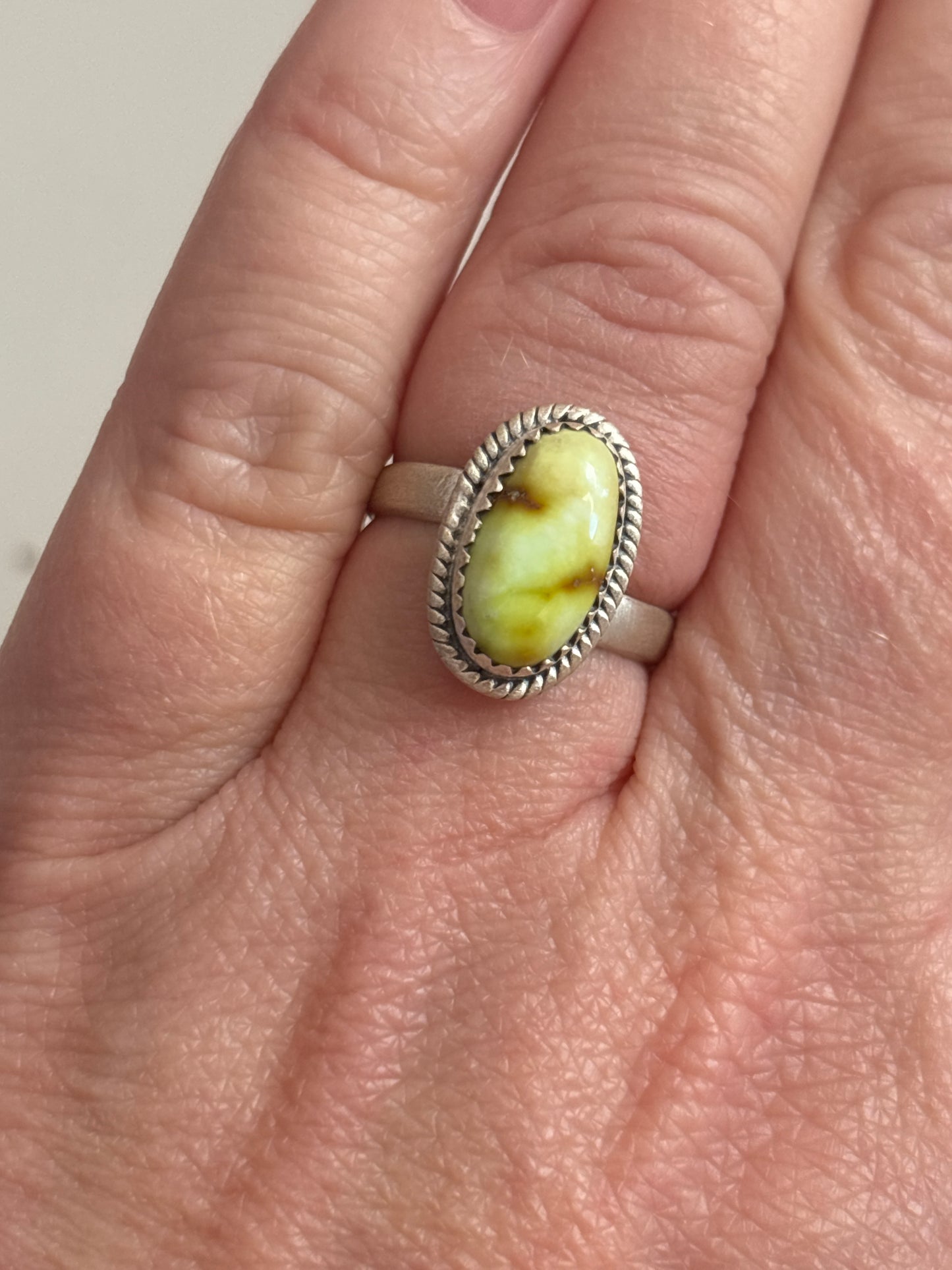 Palomino Variscite Ring | Adjustable