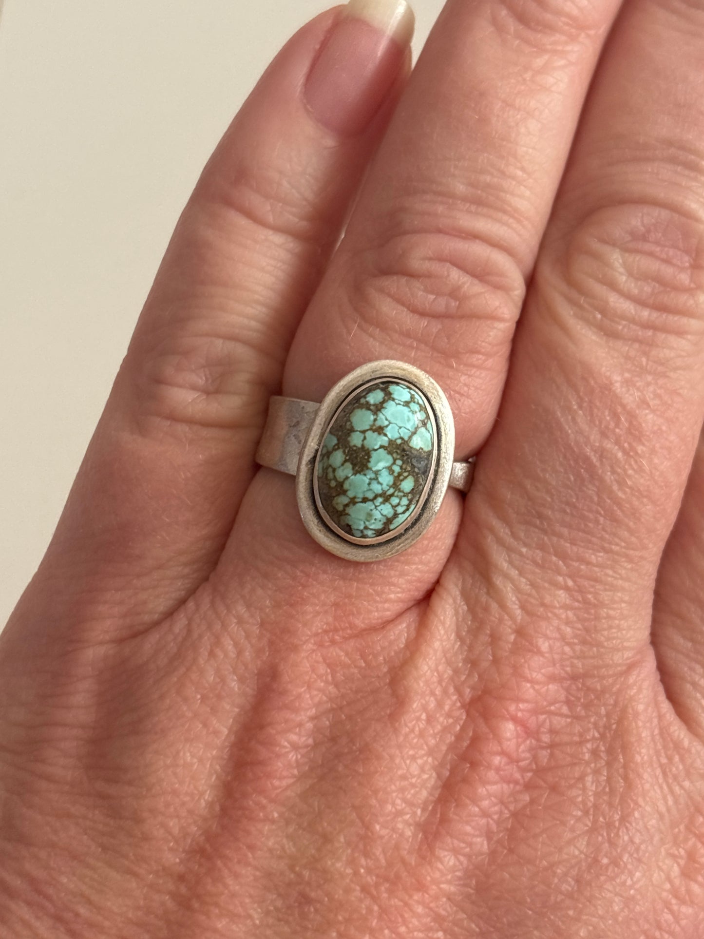 Dry Creek Turquoise Ring | Adjustable