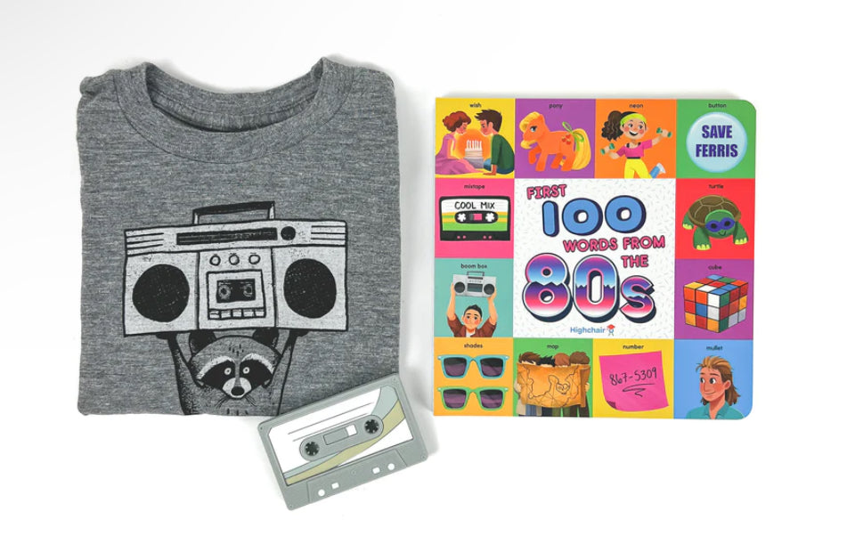 First 100 Words From The 80’s Book