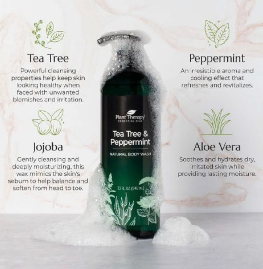 Plant Therapy Natural Body Wash