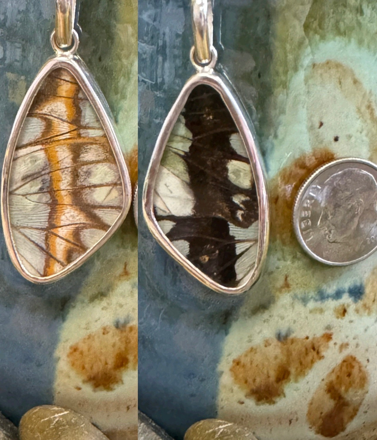 Butterfly Wing Pendants & Bracelets