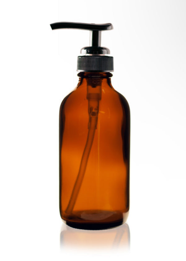 Amber Glass Fillable Bottles