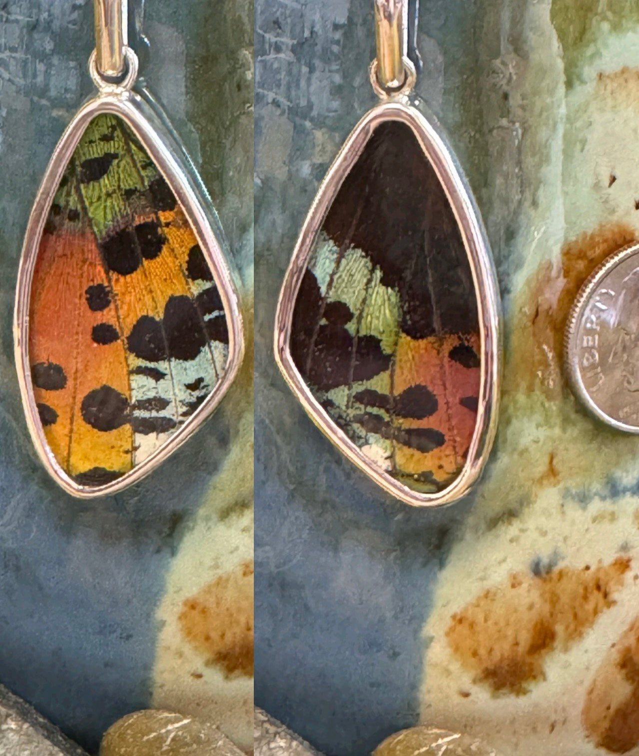 Butterfly Wing Pendants & Bracelets
