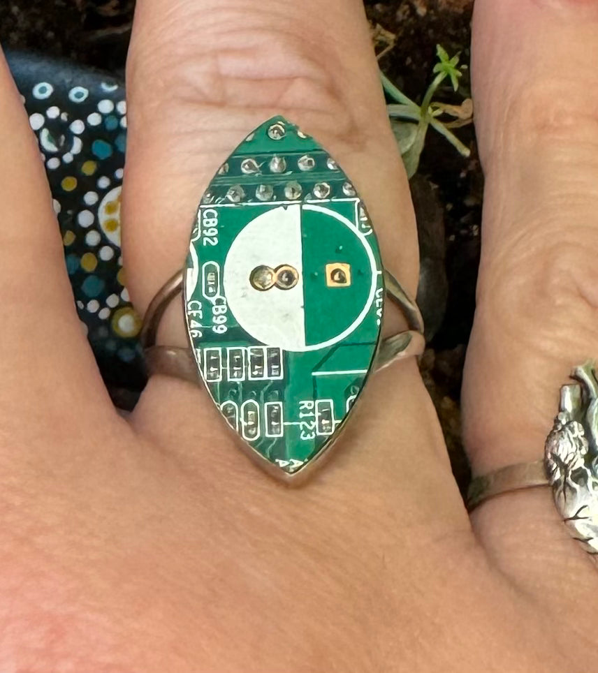 Computer Circuit Board Ring