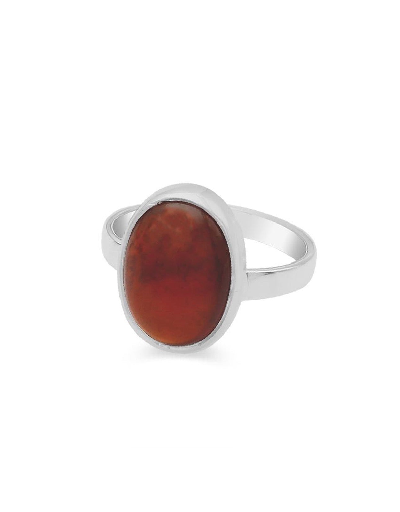 Garnet Hessonite Ring | Size 8