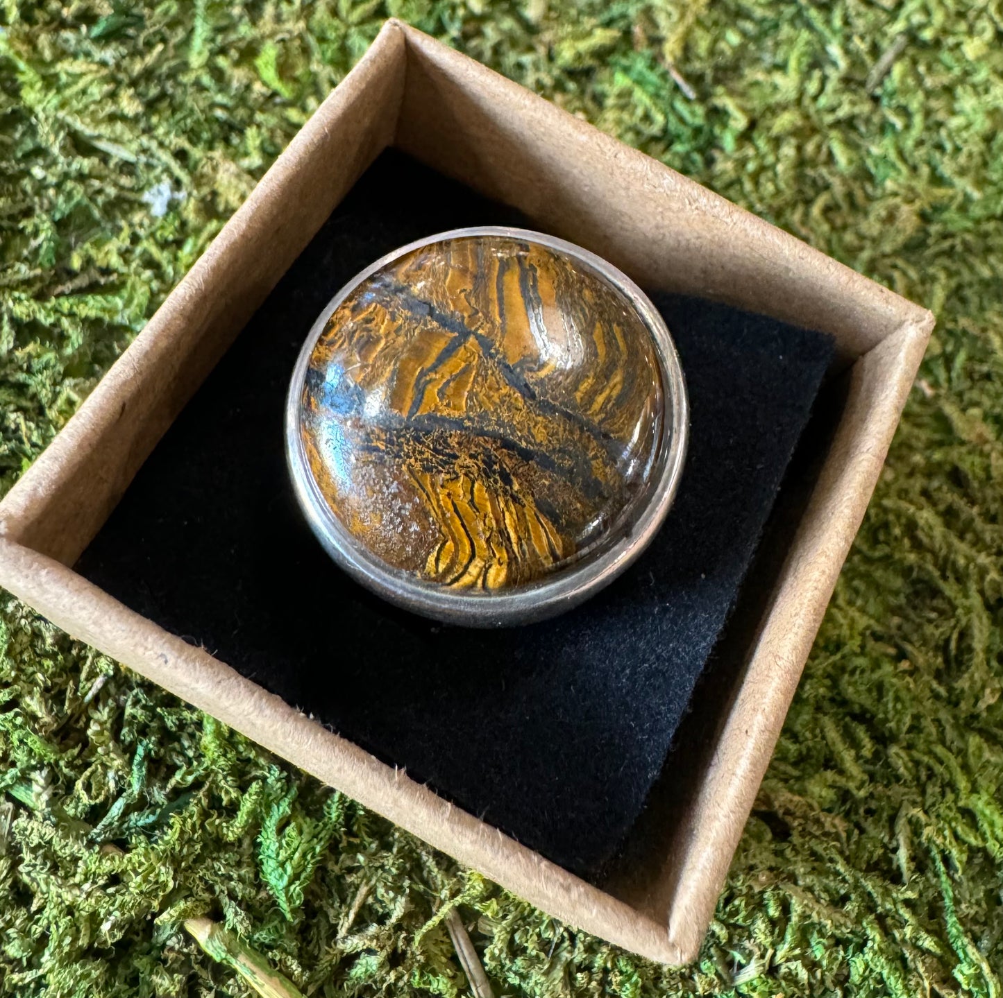 Tigers Eye Ring | Size 7