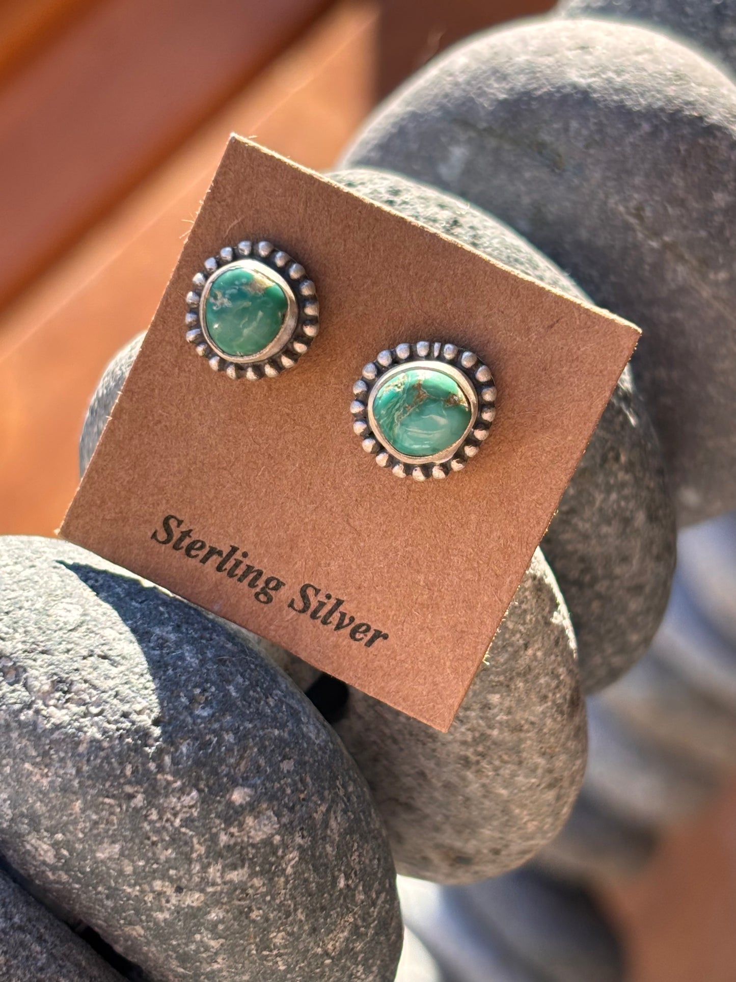 Emerald Valley Turquoise Earrings