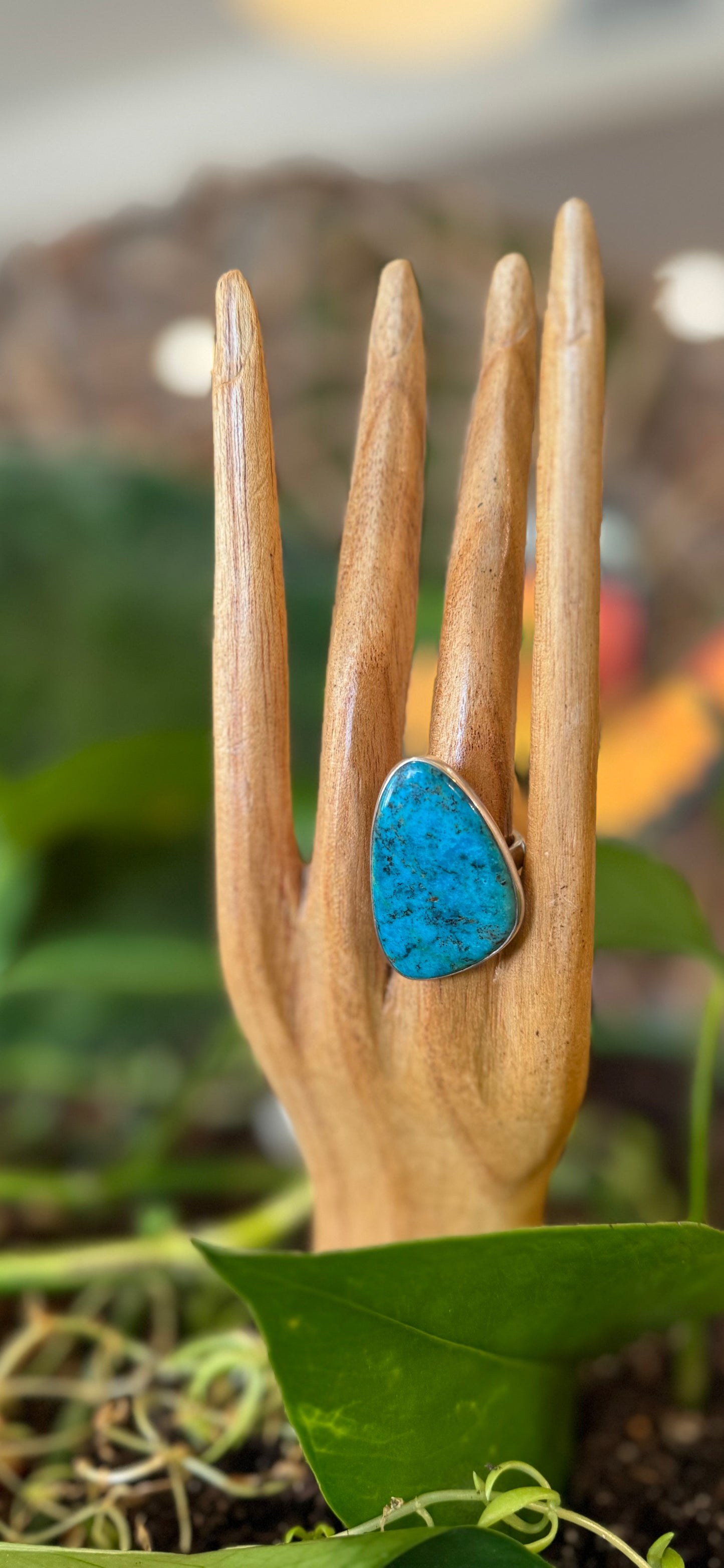 Turquoise Ring | Adjustable