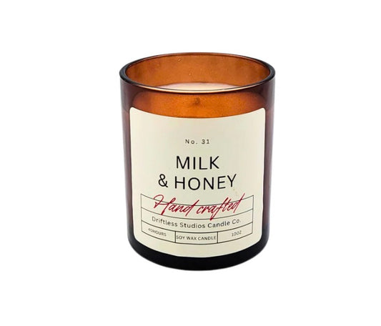 Milk and Honey Soy Candle | Driftless Studio
