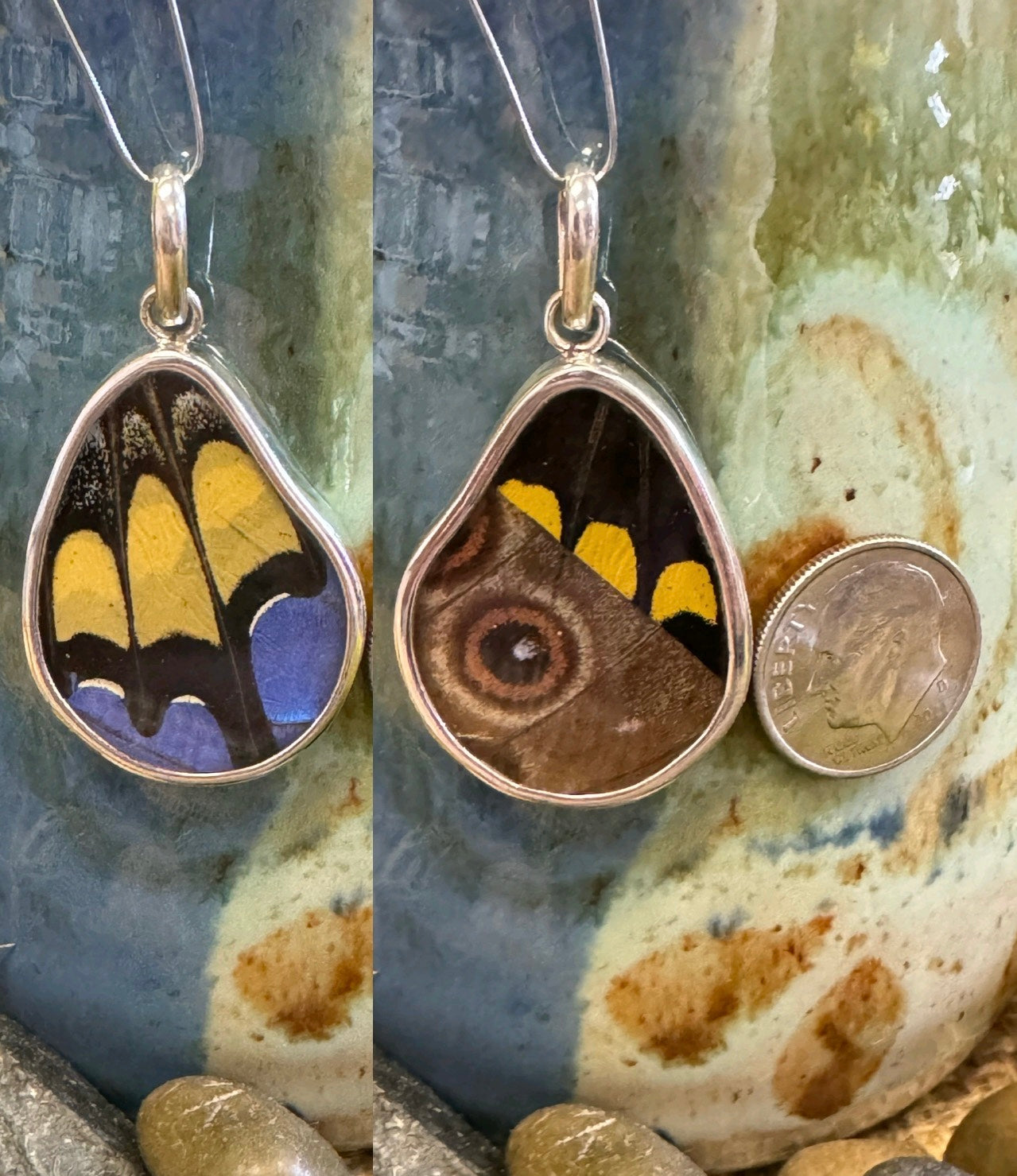 Butterfly Wing Pendants & Bracelets