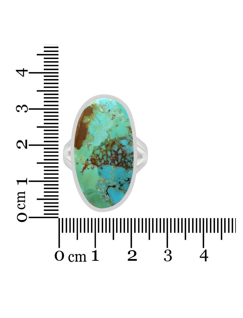 Mojave Blue Turquoise Ring | Size 13